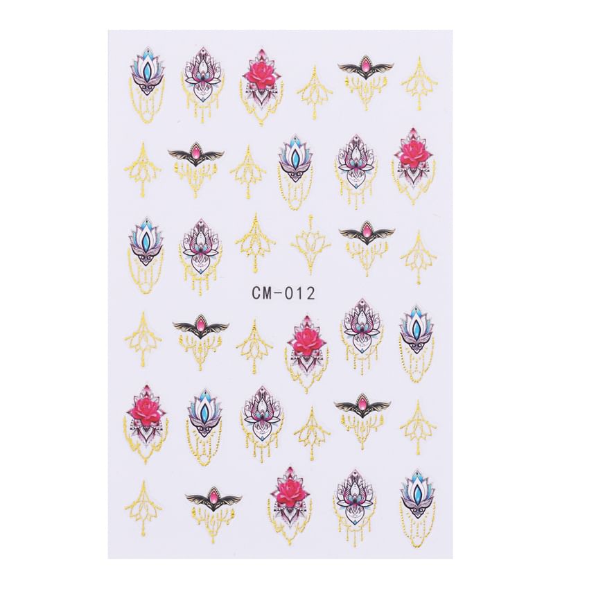 Print Nail Art Sticker