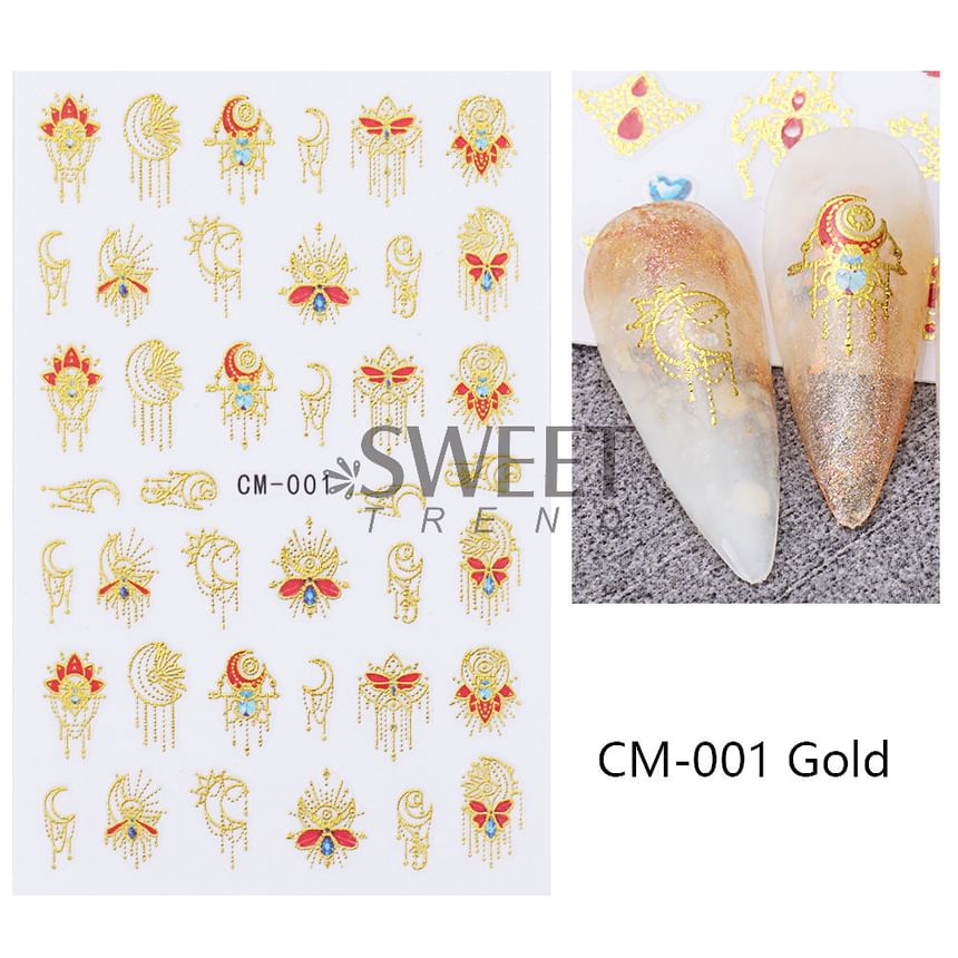 Print Nail Art Sticker