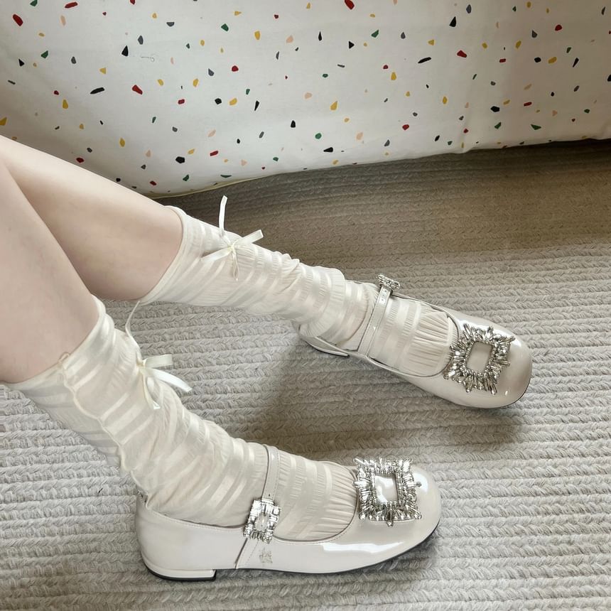 Bändchensocken / Beinwärmer