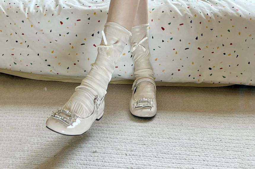 Bändchensocken / Beinwärmer