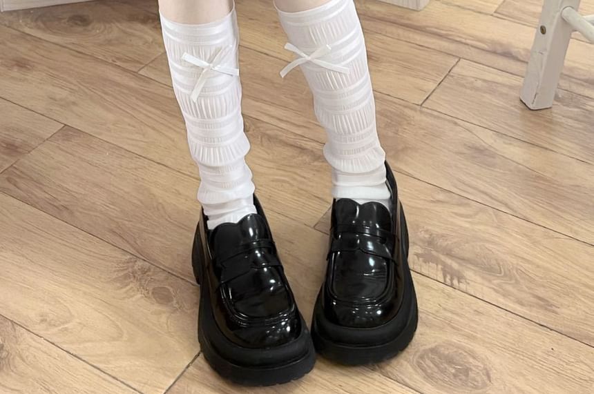 Bändchensocken / Beinwärmer