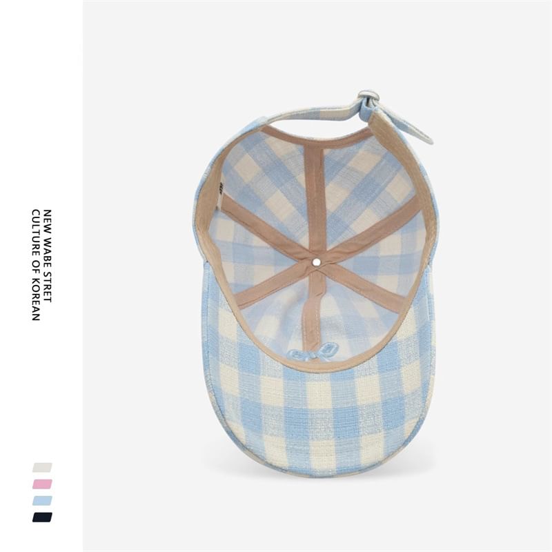 Embroidered Bow Baseball Cap