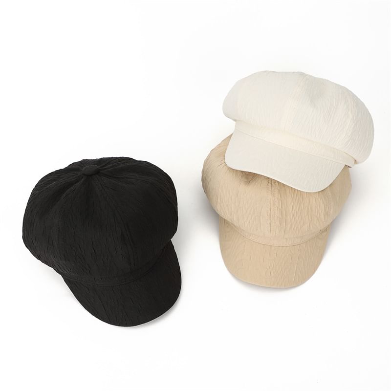 Plain Newsboy Cap