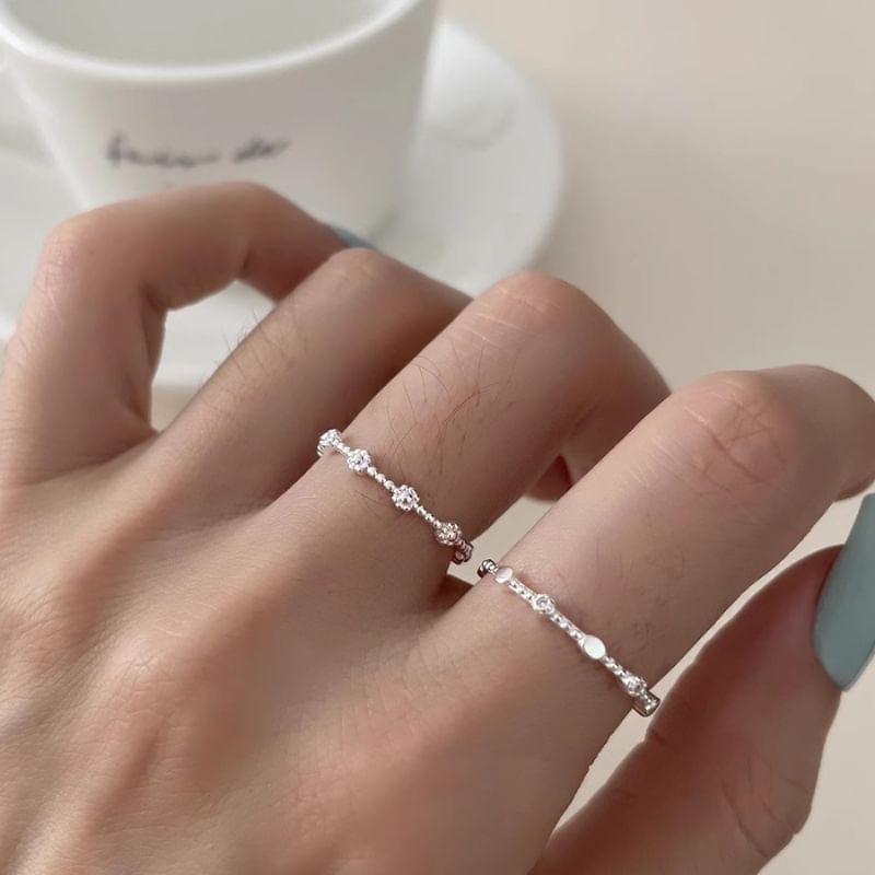 Knot Alloy Open Ring