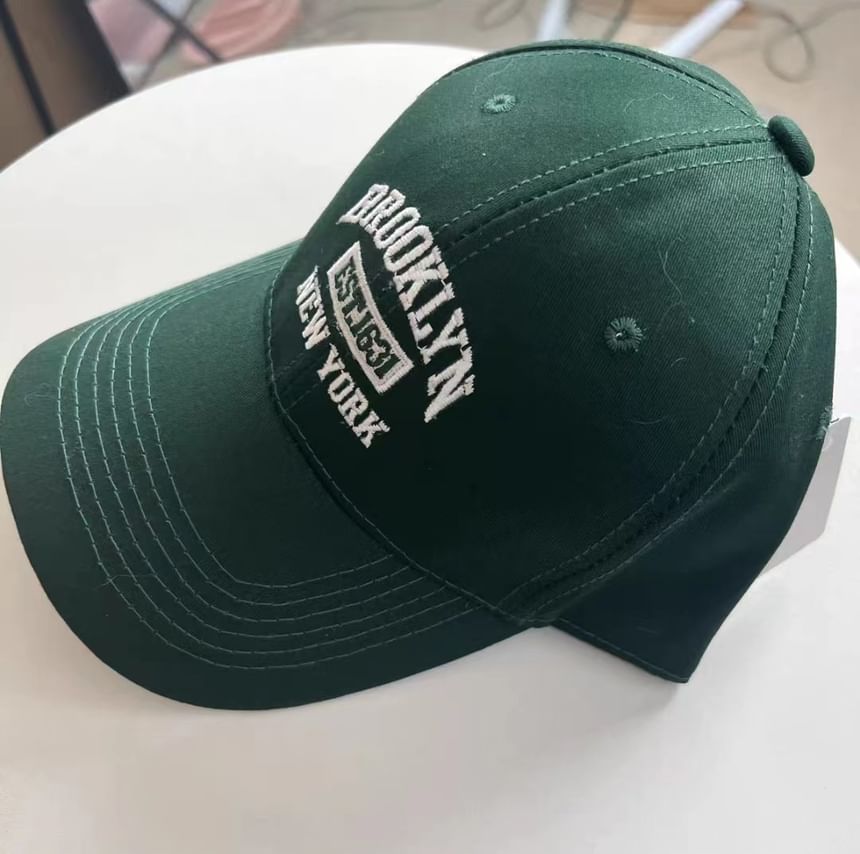 Cap Lettering Embroidered