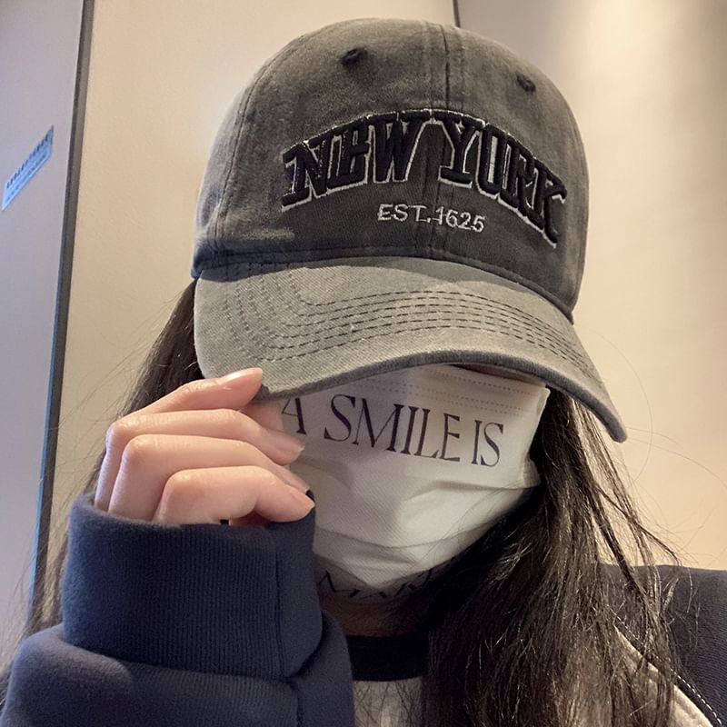 Embroidered Cap Lettering