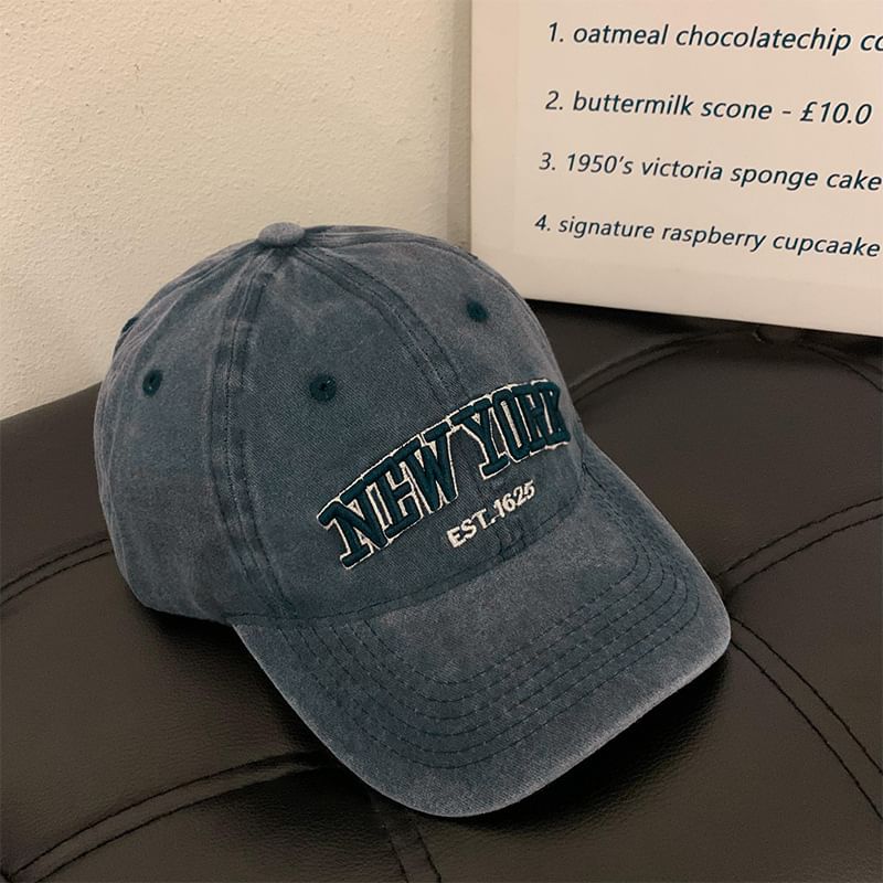 Embroidered Cap Lettering