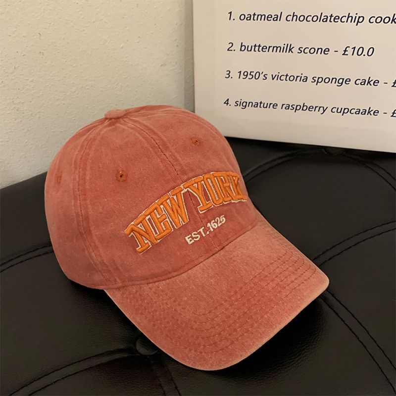 Embroidered Cap Lettering