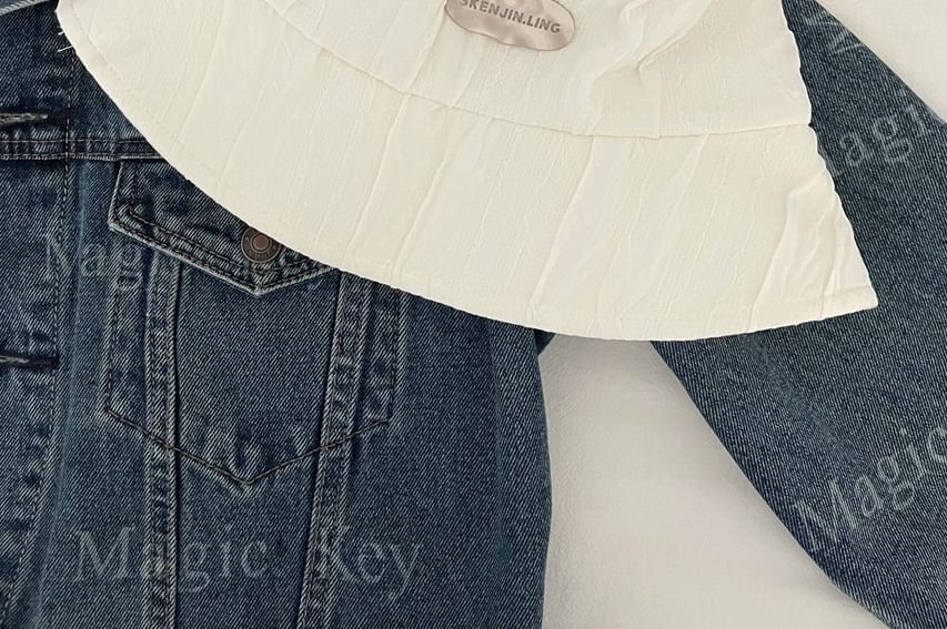 Hat Applique Textured Bucket