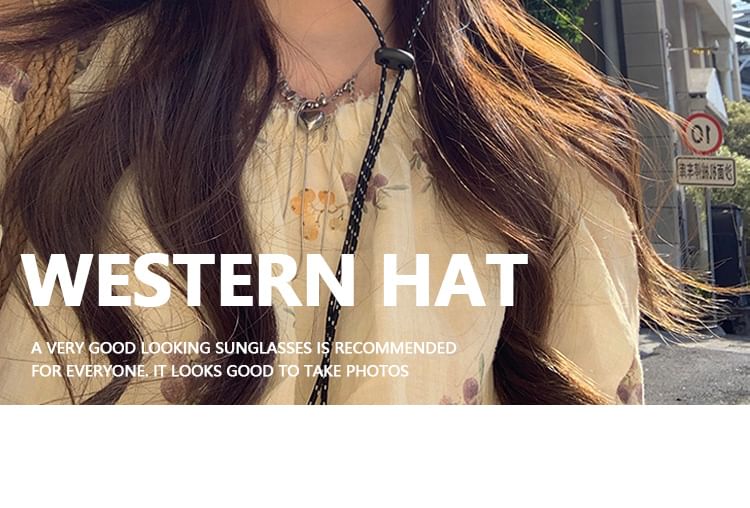 Boonie Hat Lettering Embroidered