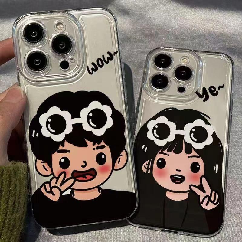 Matching Phone Case Cartoon Couple