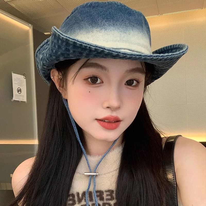 Denim Hat Cowboy