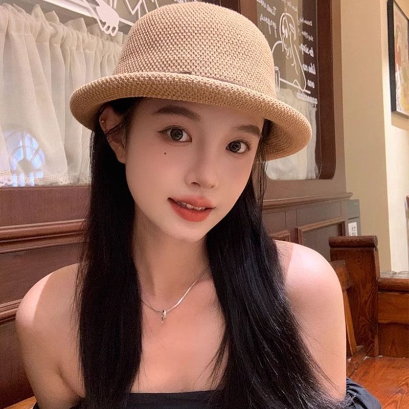 Straw Hat Fedora