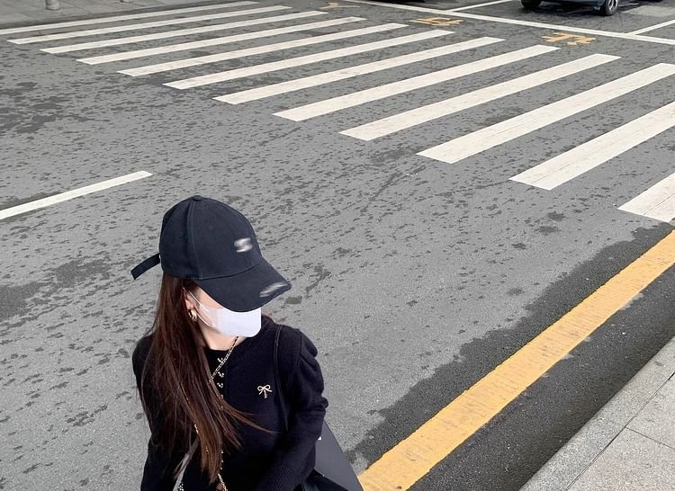 Midi Floral Elastic Skirt Waist A-Line