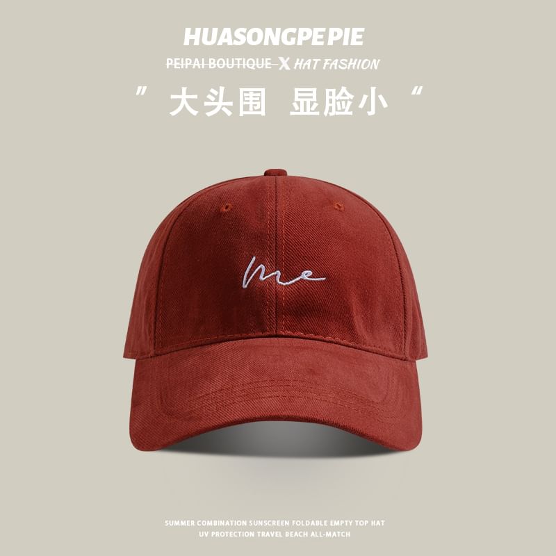 Cap Lettering Embroidered Baseball