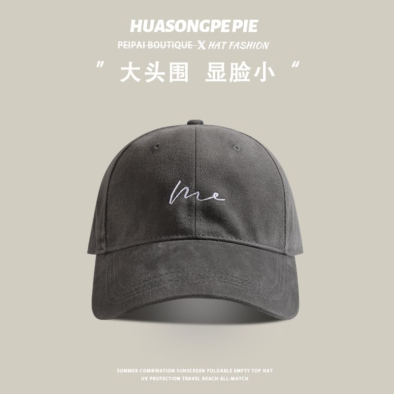 Cap Lettering Embroidered Baseball