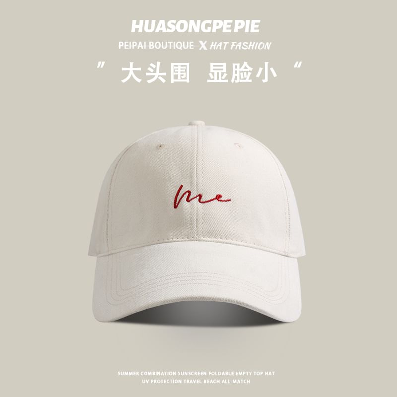 Cap Lettering Embroidered Baseball