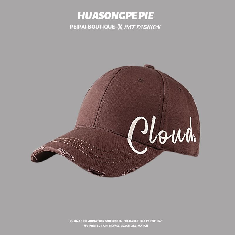 Cap Lettering Baseball Print