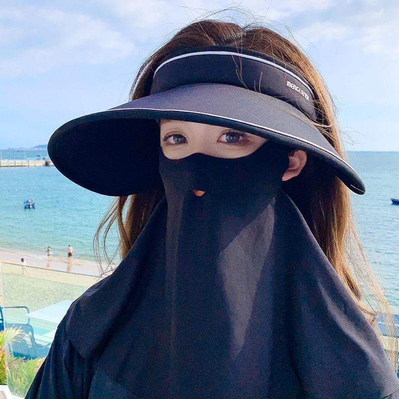 Visor Contrast Face Trim + Sun Cover Set:
