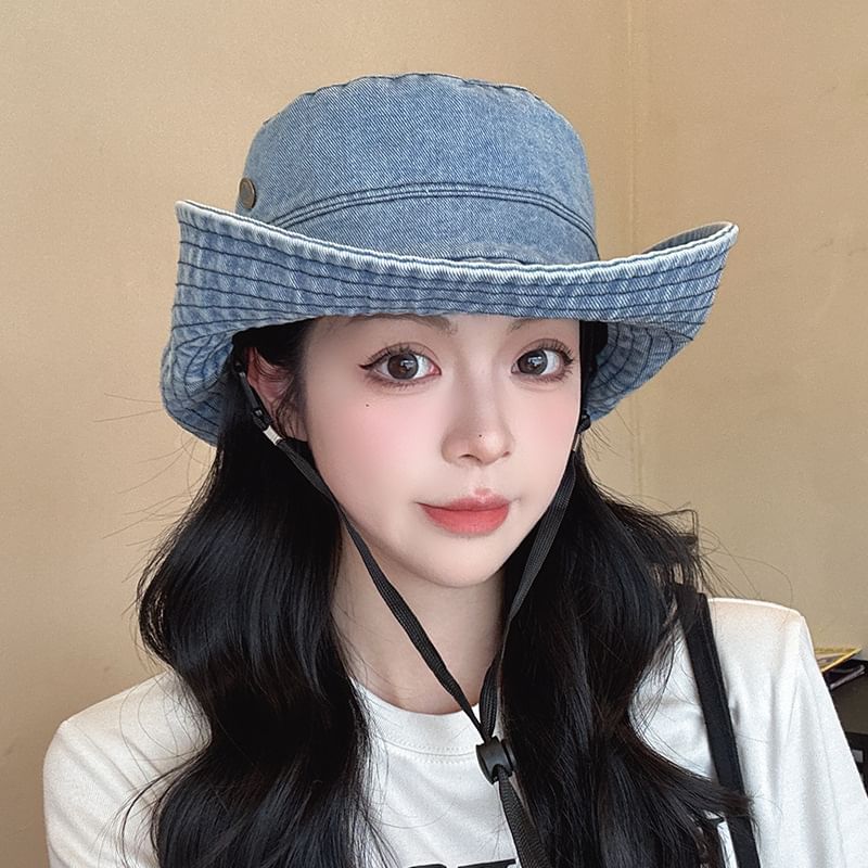 Boonie Denim Hat Washed