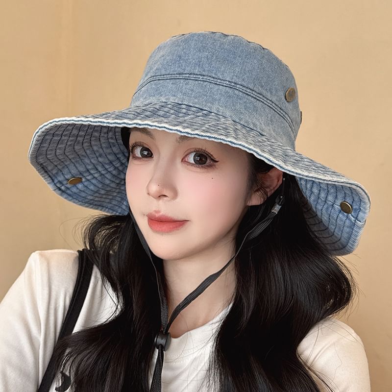 Boonie Denim Hat Washed