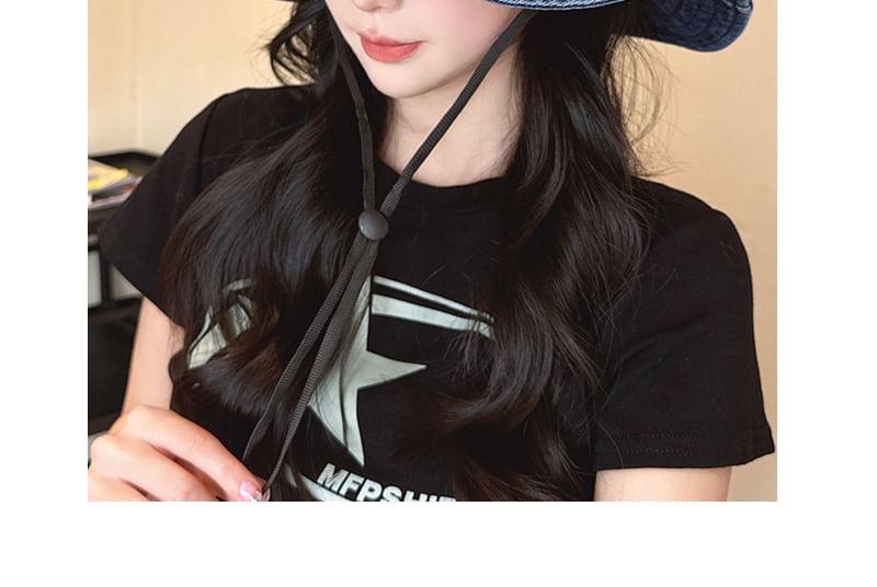 Boonie Denim Hat Washed