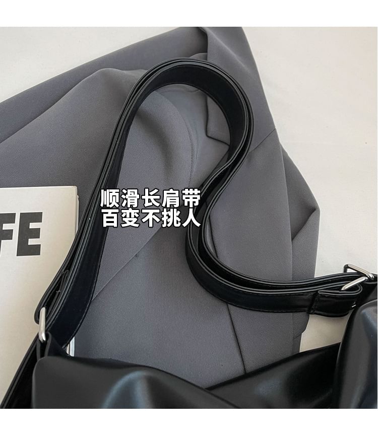 Bag Faux Tote Multi-Pocket Leather
