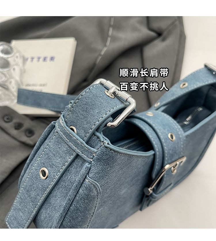 Buckled Shoulder Bag
