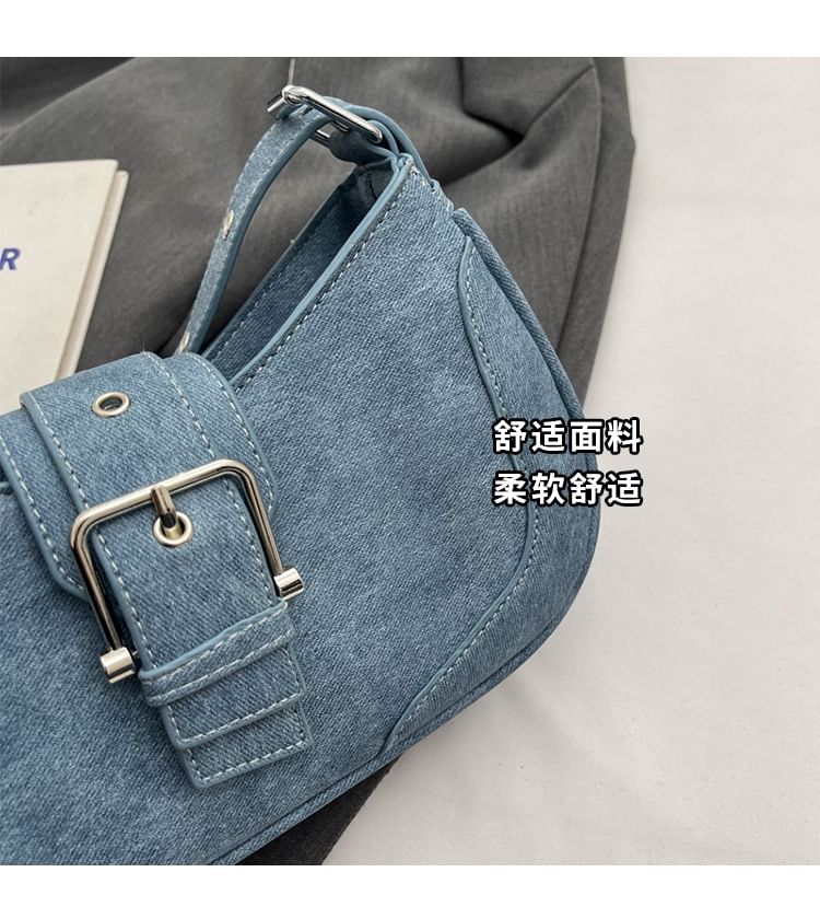 Buckled Shoulder Bag