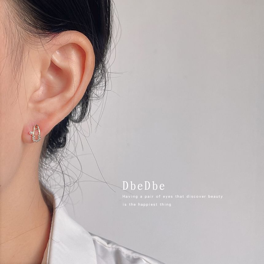 Earring Cuff Rhinestone