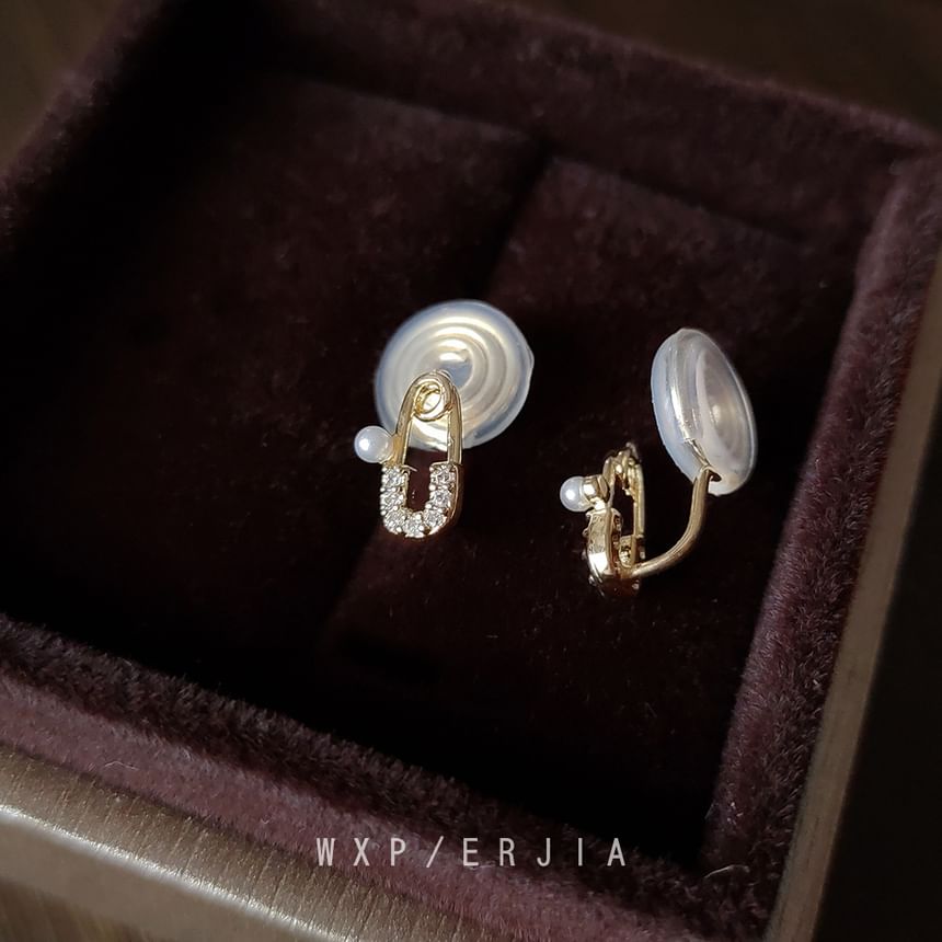 Earring Cuff Rhinestone