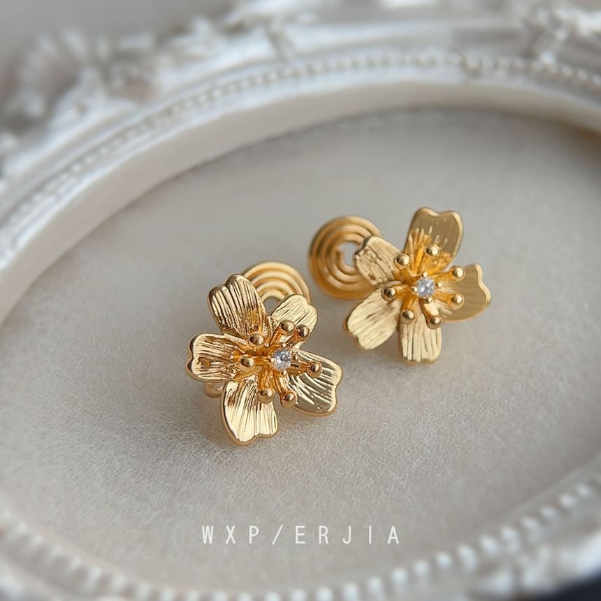 Flower Cuff Earring