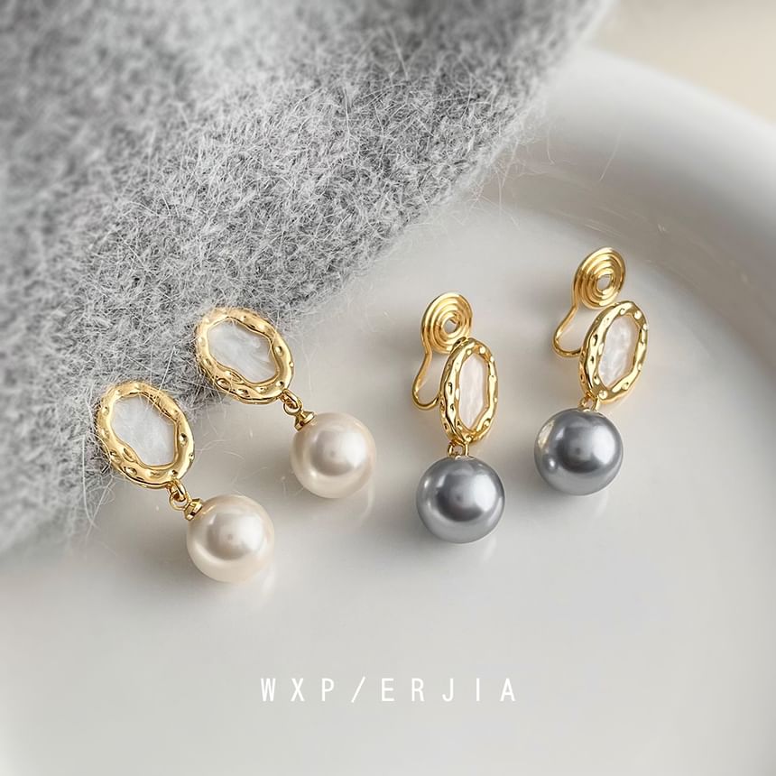 Cuff Faux Earring Pearl