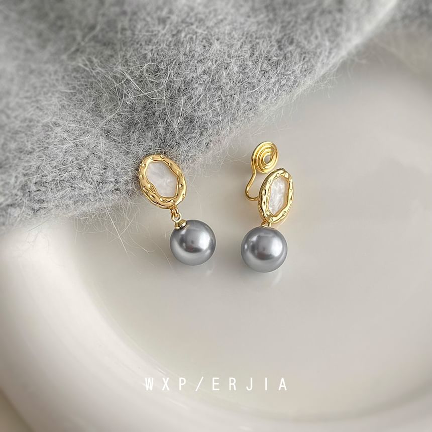Cuff Faux Earring Pearl