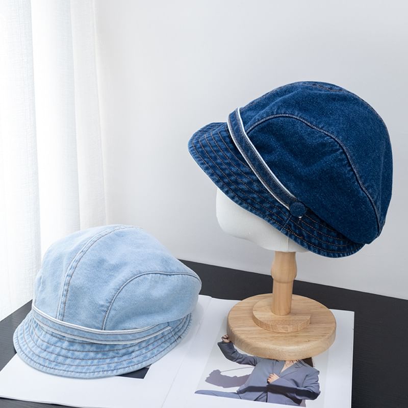 Newsboy Denim Cap