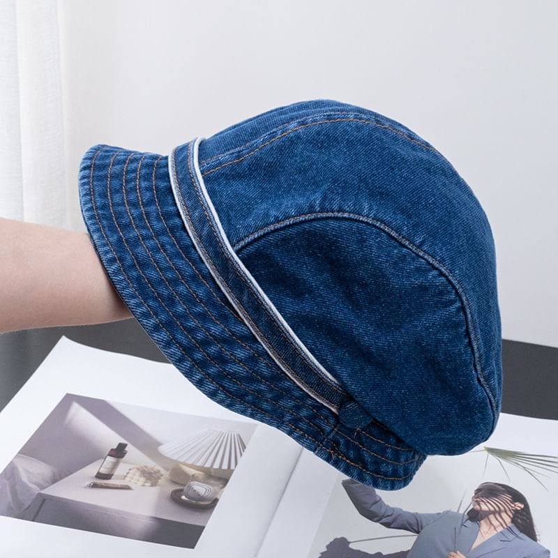 Newsboy Denim Cap