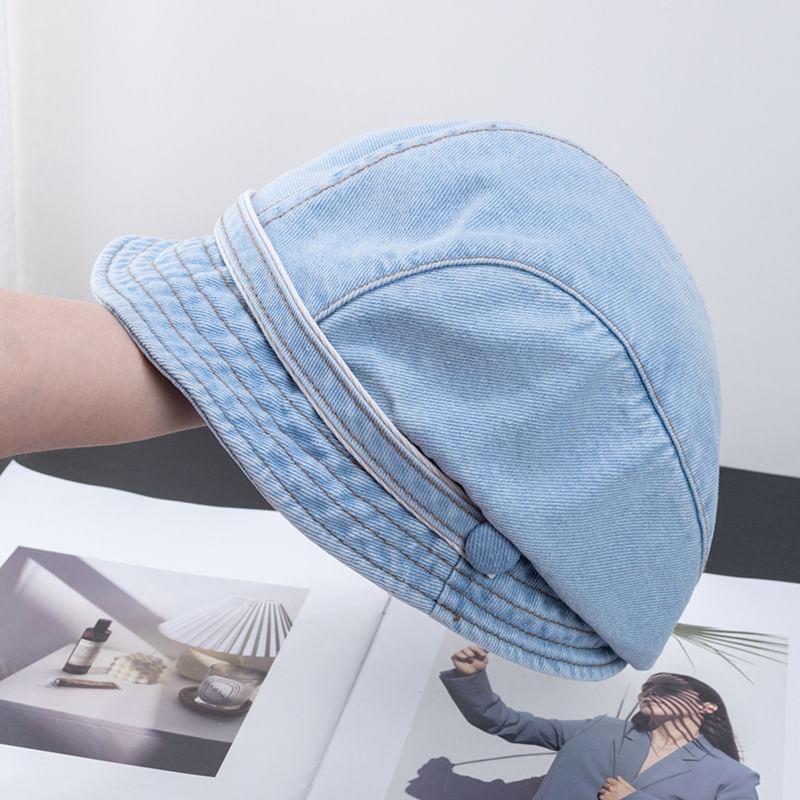 Newsboy Denim Cap
