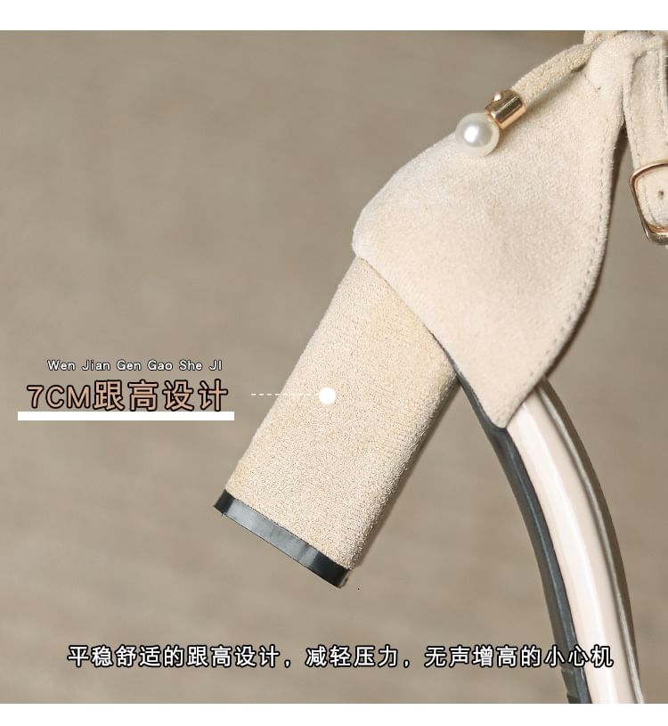 Ankle Strap Heel Chunky Sandals