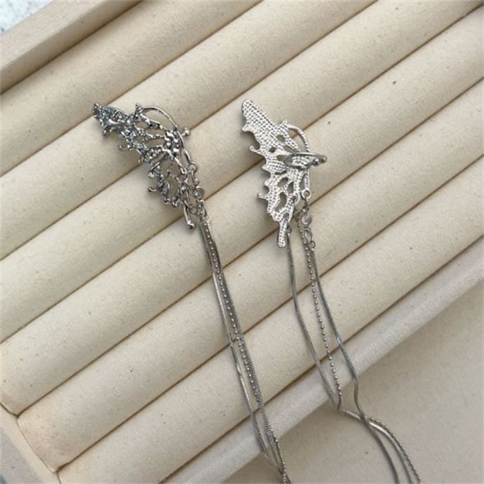 Alloy Cuff Butterfly Ear