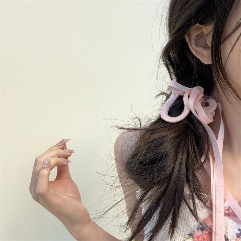 Heart Clamp Hair Ribbon