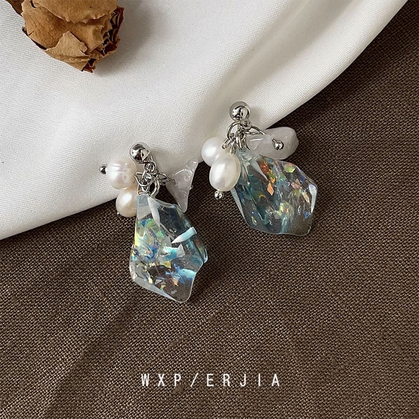 Cuff Faux Crystal Pearl Ear Alloy Freshwater