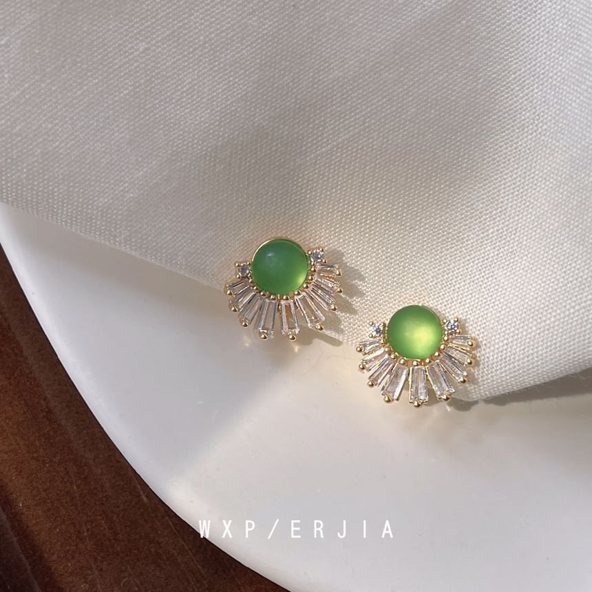 Faux Cuff Gemstone Alloy Rhinestone Ear