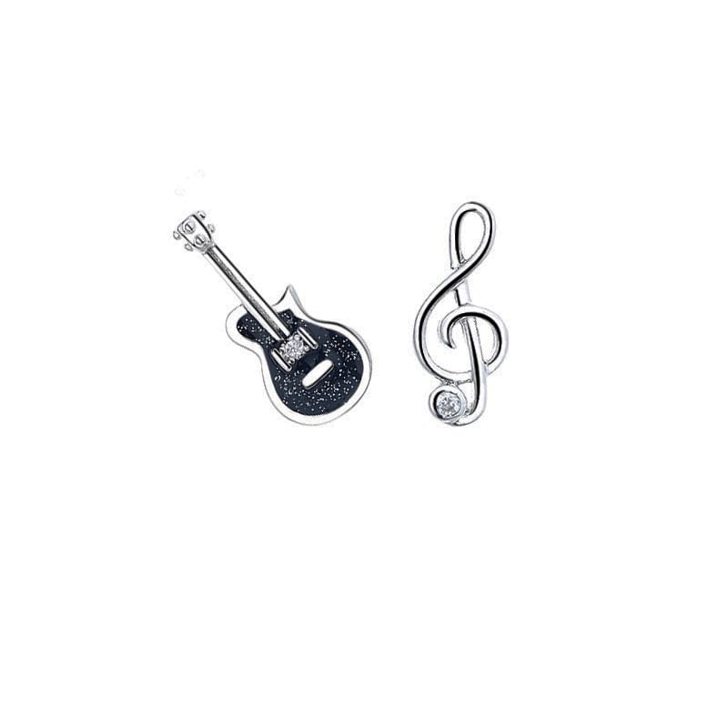 Sterling Ear Asymmetrical Stud Silver