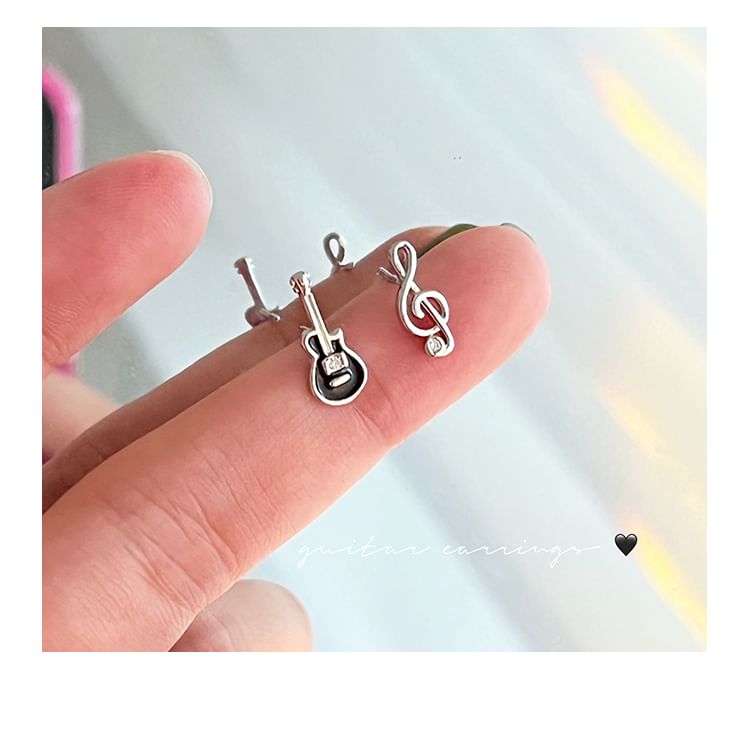 Sterling Ear Asymmetrical Stud Silver