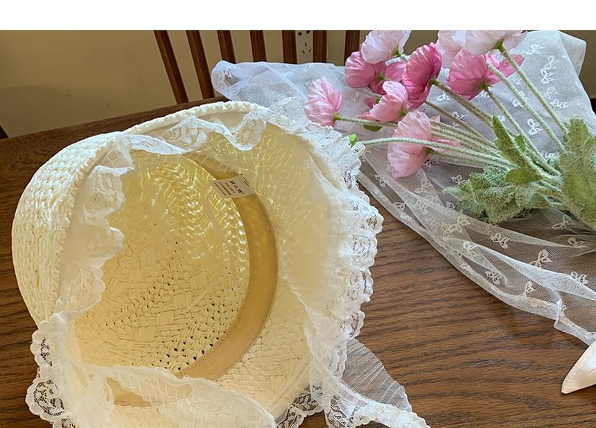 Hat Lace Straw Bucket Trim