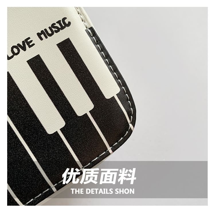 Print Piano Bag Crossbody