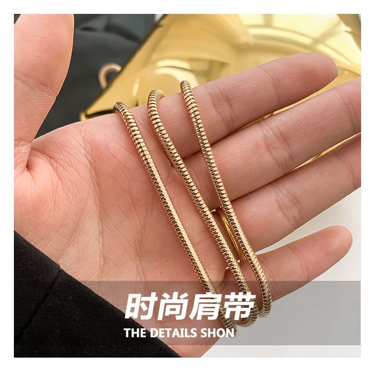 Chain Strap Star Crossbody Bag