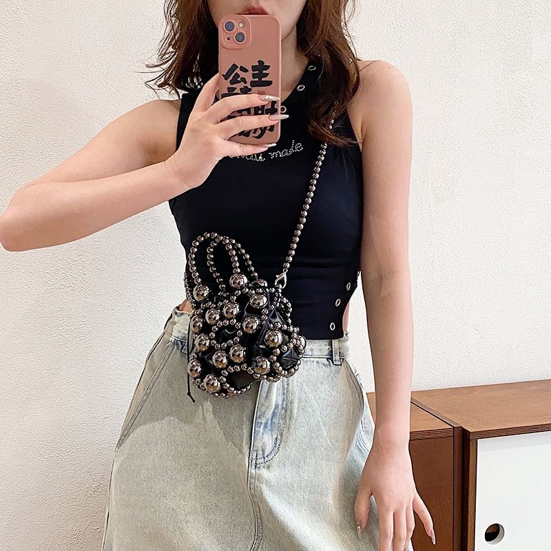 Crossbody Beaded Bag