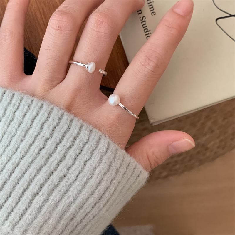 Pearl Faux Ring