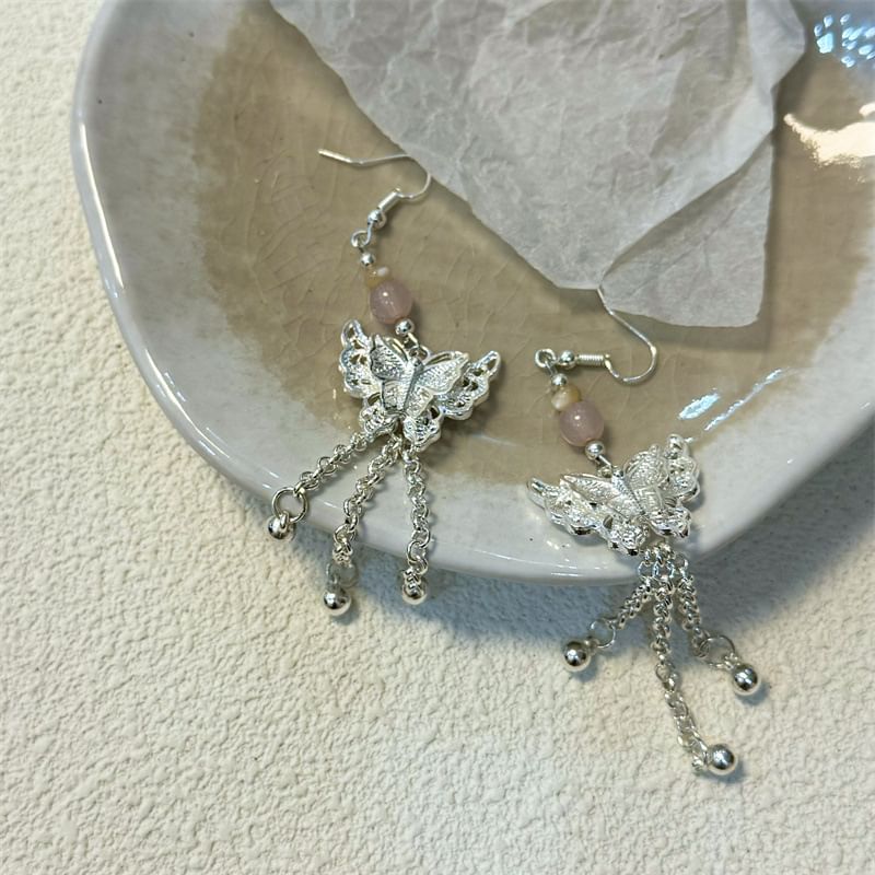 Butterfly Drop Earring